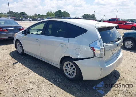 2014 Toyota Prius V Three from USA, damaged, VIN JTDZN3EU1EJ012603